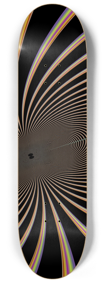 Fractal #1771 #2 8-1/4 Skateboard Deck