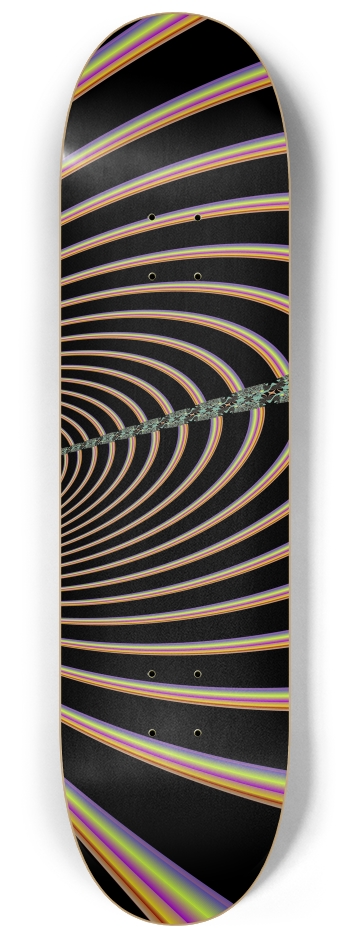 Fractal #1771 #3 8-1/4 Skateboard Deck