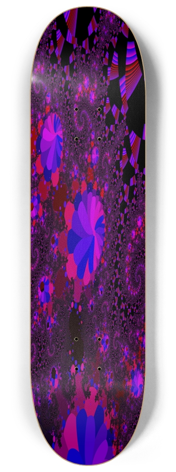 Fractal #1644 #3 8-1/4 Skateboard Deck
