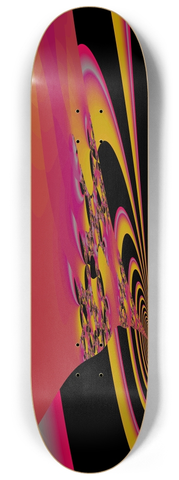 Fractal #1799 #2 8-1/4 Skateboard Deck