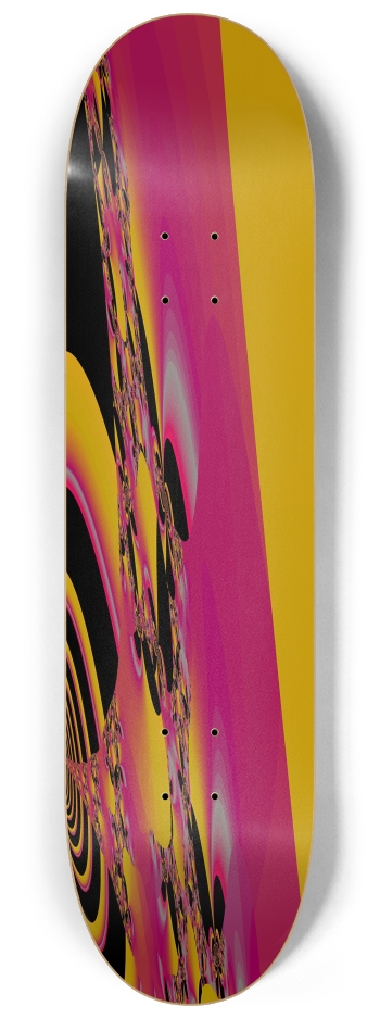 Fractal #1799 #3 8-1/4 Skateboard Deck