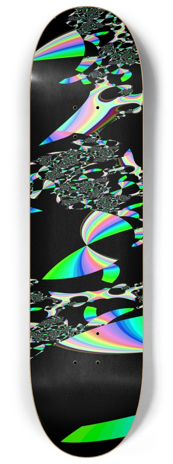 Fractal #1683 #1 8-1/4 Skateboard Deck