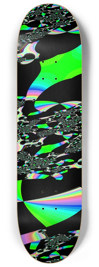 Fractal #1683 #2 8-1/4 Skateboard Deck