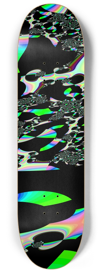 Fractal #1683 #3 8-1/4 Skateboard Deck