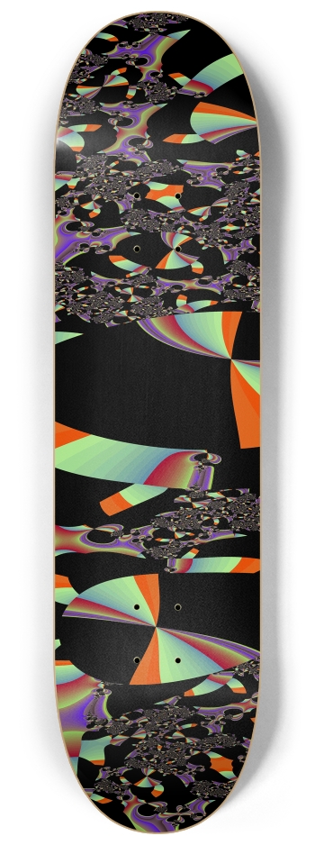 Fractal #1679 #1 8-1/4 Skateboard Deck