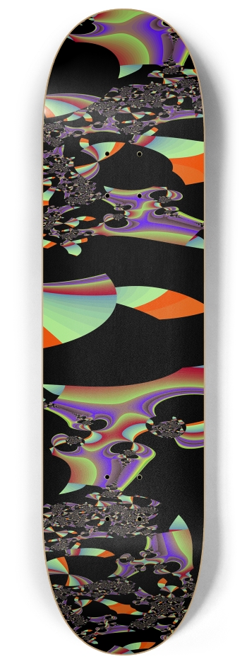 Fractal #1679 #2 8-1/4 Skateboard Deck