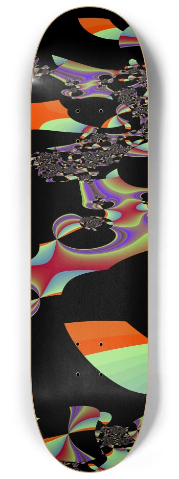 Fractal #1679 #3 8-1/4 Skateboard Deck