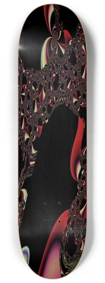 Fractal #1774 #3 8-1/4 Skateboard Deck