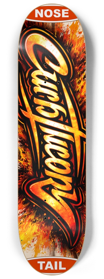 ct cheeto orange 8-1/4 Skateboard Deck