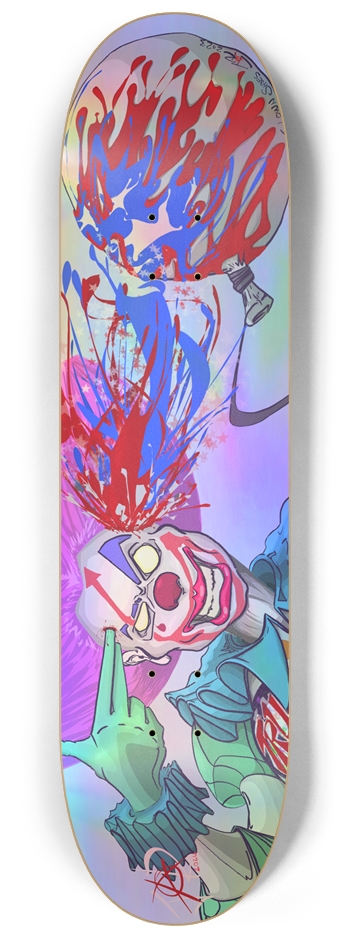 Clown shoes 8-1/4 Skateboard Deck