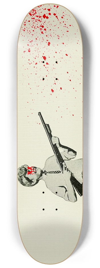 Fun With Guns 8-1/4 Skateboard Deck