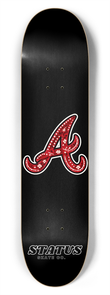 JKA Blk. 7-3/4 Skateboard Deck