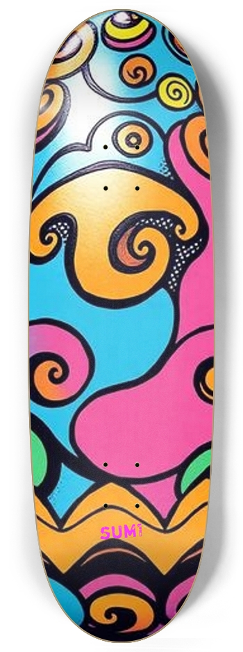 sum1sk8boards easter egg shape skateboard Egg Shape