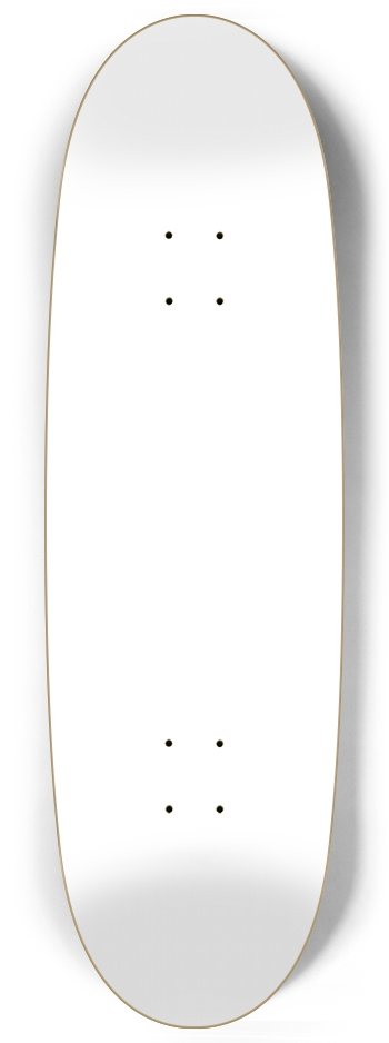 sum1sk8boards white egg shape skateboard 