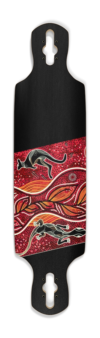 Yawa bro Drop Through Longboard