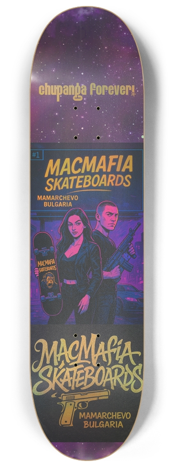 Chupanga forever! 8-1/4 Skateboard Deck