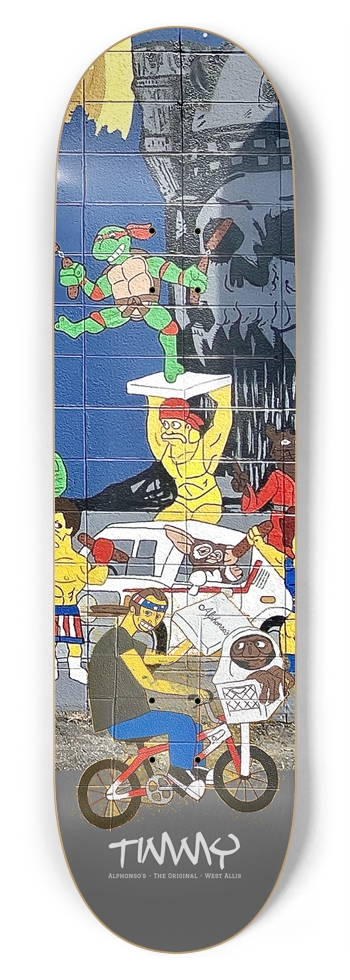 Alphonso’s - The Original 8.75” 8-3/4 Inch Skateboard