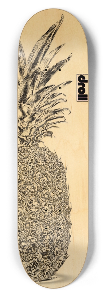 pineapple 8-1/2 Skateboard Deck