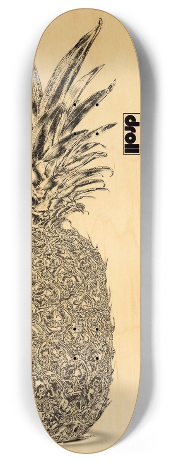 pineapple 8 Inch Skateboard Deck