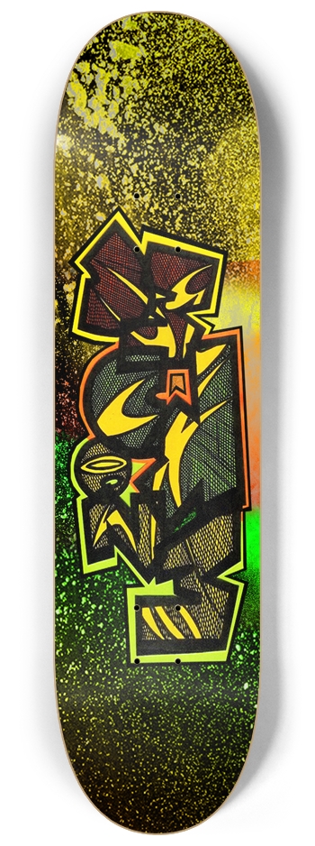 JECKONE — STREET STUDY 05 (Yellow | Saftey Orange | Neon Green) 8-1/4 Skateboard Deck