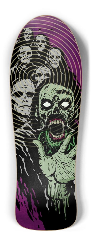 Let Sleeping Zombies Lie Old School Shape