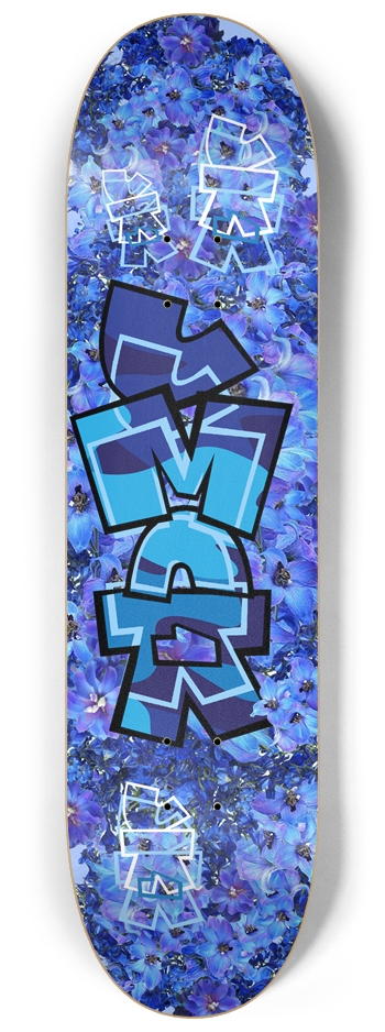JECKONE — STREET STUDY 03 (Blue) 8-1/4 Skateboard Deck
