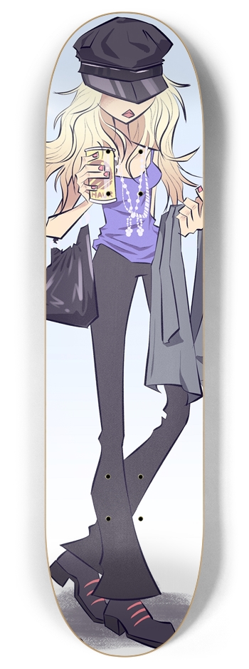 Hare 8 Inch Skateboard Deck