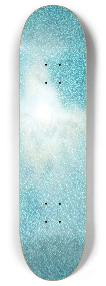 Clouds in my skateboard 