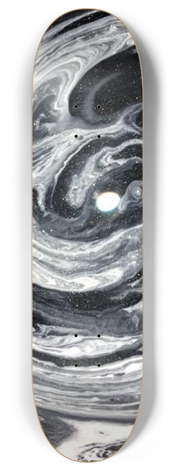 Only Shades of Gray 8 Inch Skateboard Deck
