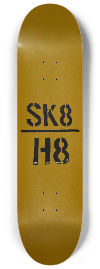 Custom Skateboard 8-1/4 Skateboard Deck