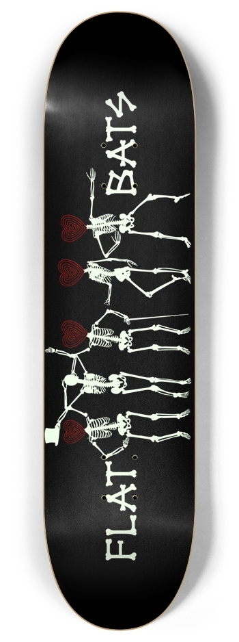 skeleton crew (glow in the dark) 8 Inch Skateboard Deck
