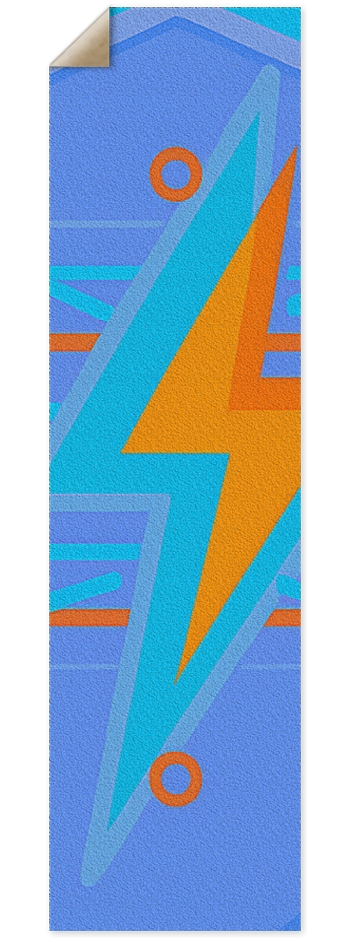 PowerGrip FullPoints 9 x 33 Inch Griptape