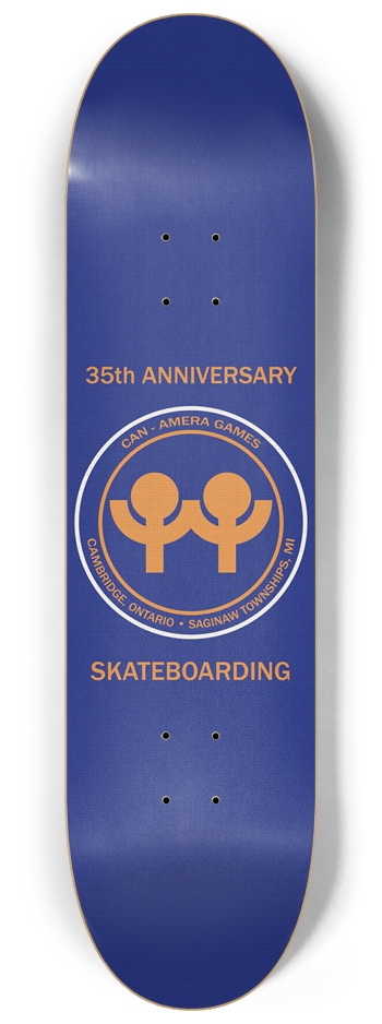 Can-Amera Games - Cambridge Saginaw 04 8-1/4 Skateboard Deck