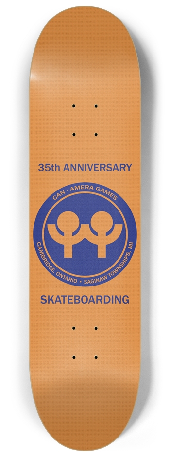 Can-Amera Games - Cambridge Saginaw 01 8-1/4 Skateboard Deck