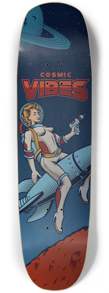 Square Nose Cosmic Vibes Silver