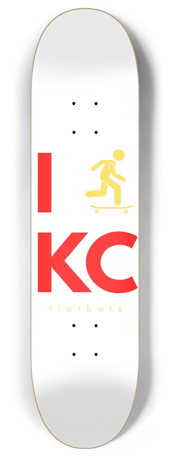 i skate kc 8 Inch Skateboard Deck