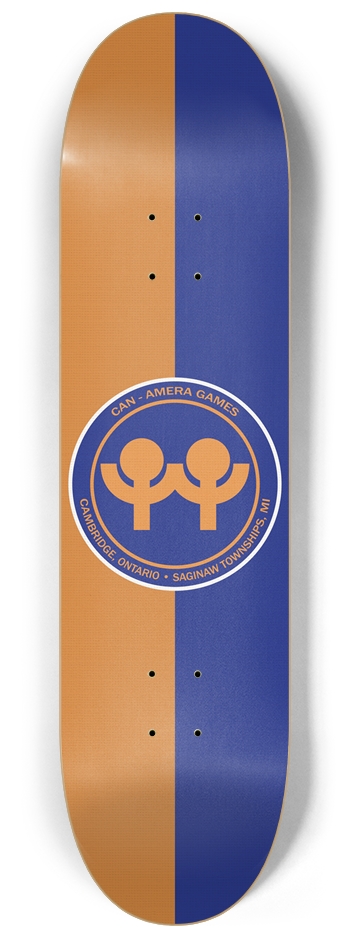 Can-Amera Games - Cambridge Saginaw 07 8-1/4 Skateboard Deck