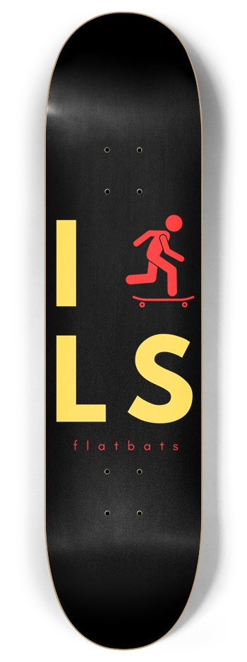i skate ls 8 Inch Skateboard Deck
