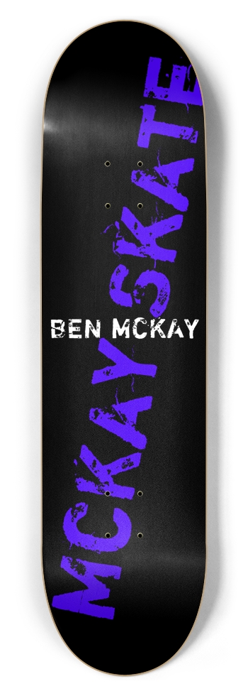 Ben McKay 8.5 8-1/2 Skateboard Deck
