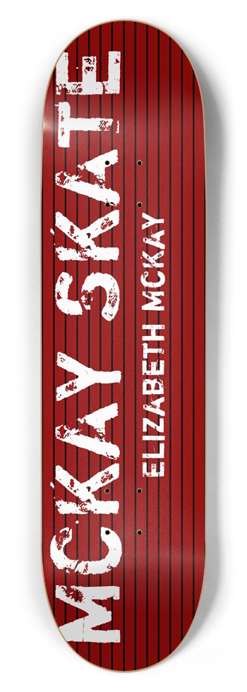 Elizabeth McKay 8.5 8-1/2 Skateboard Deck