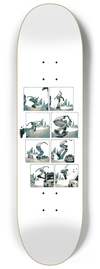 SQUAD SLIDE 8-1/4 Skateboard Deck