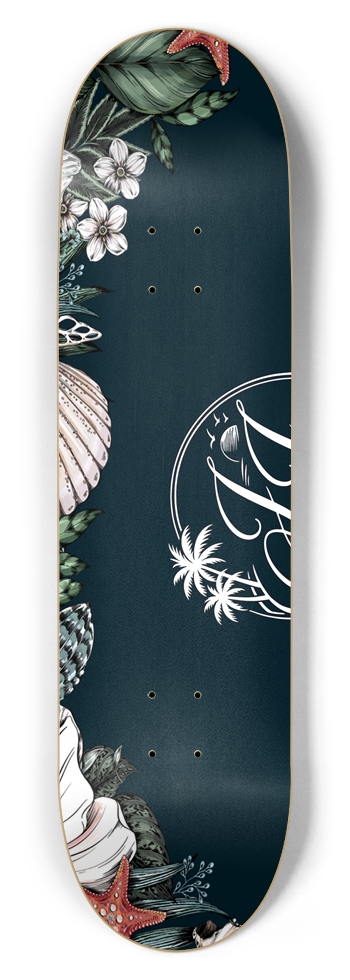 Wedding Deck Top Half FINAL 2 8-1/2 Skateboard Deck