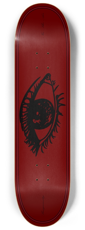 BLEEDING EYES 8.25 8-1/4 Skateboard Deck