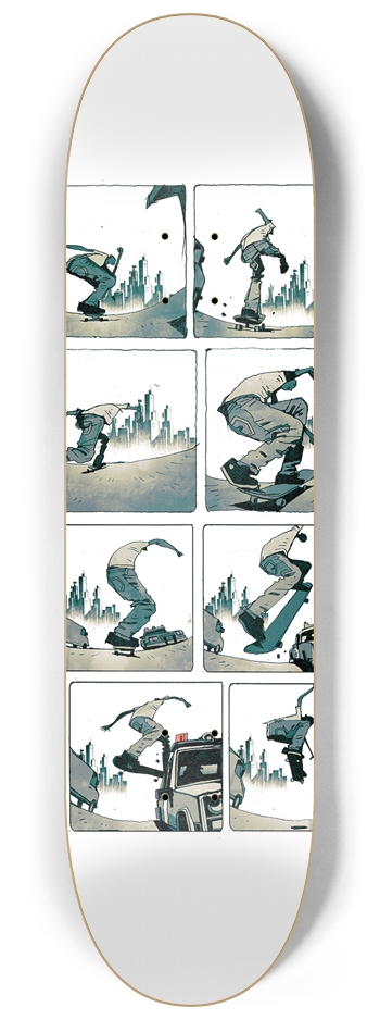 SQUAD SLIDE 8-1/4 Skateboard Deck