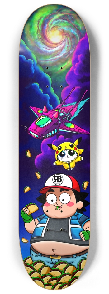 Fat ash RageBait skateboard 