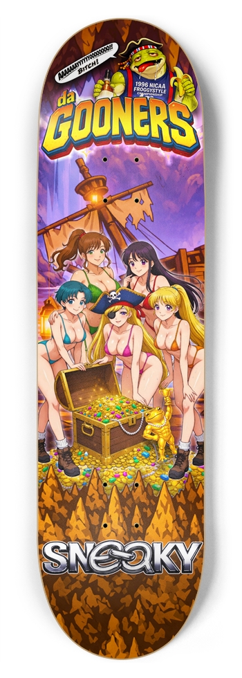da Gooners 8.75 8-3/4 Inch Skateboard