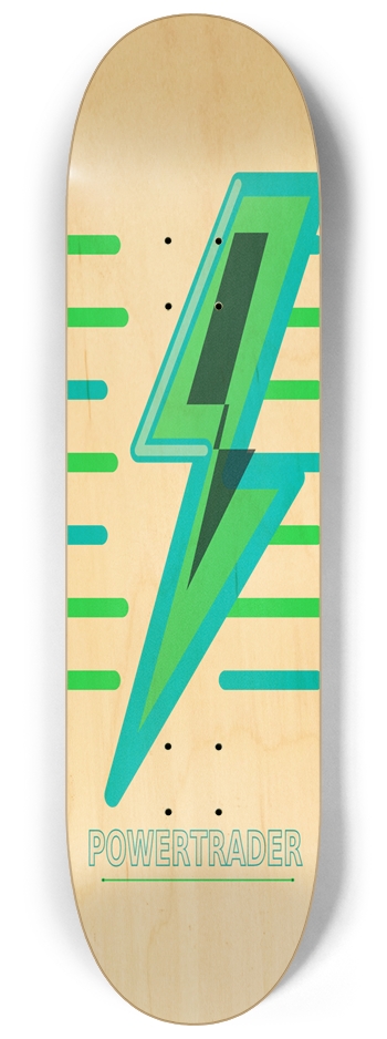 PatternPower Natural 8-1/4 Skateboard Deck