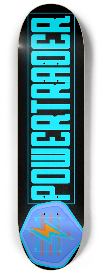 Super Black 8-1/4 Skateboard Deck
