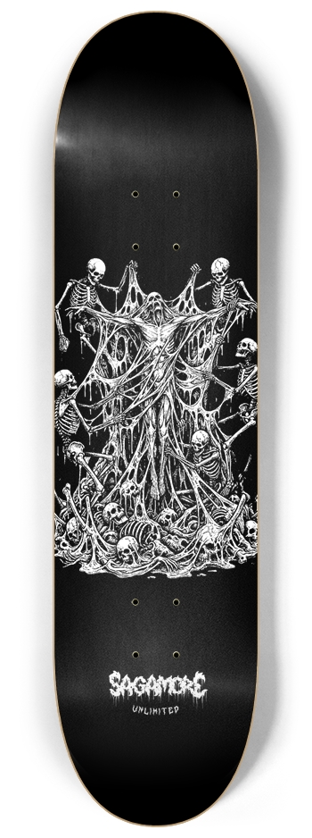 Skeletons 8-1/4 Skateboard Deck