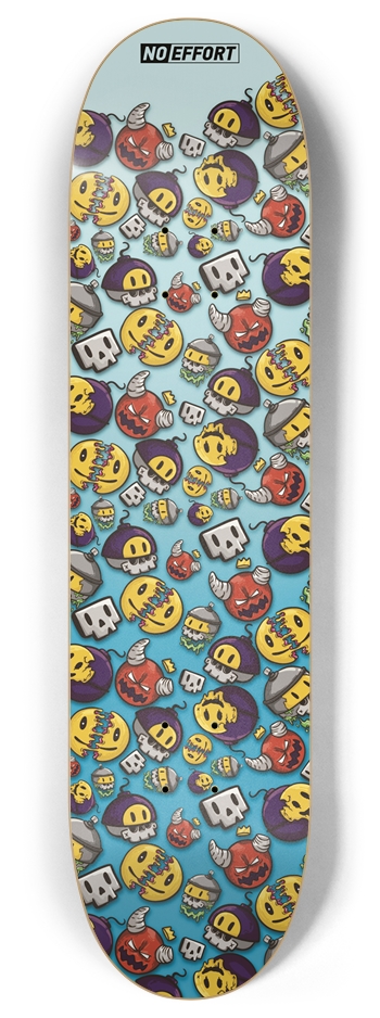 The Cut 8 Inch Skateboard Deck